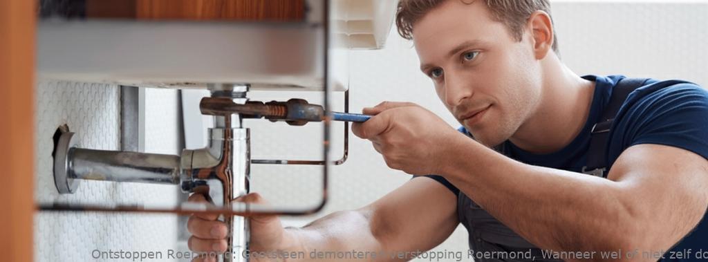 Gootsteen demonteren verstopping Roermond, Wanneer wel of niet zelf doen?