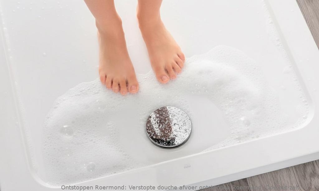 Verstopte douche afvoer ontstoppen Roermond, Doe het zelf